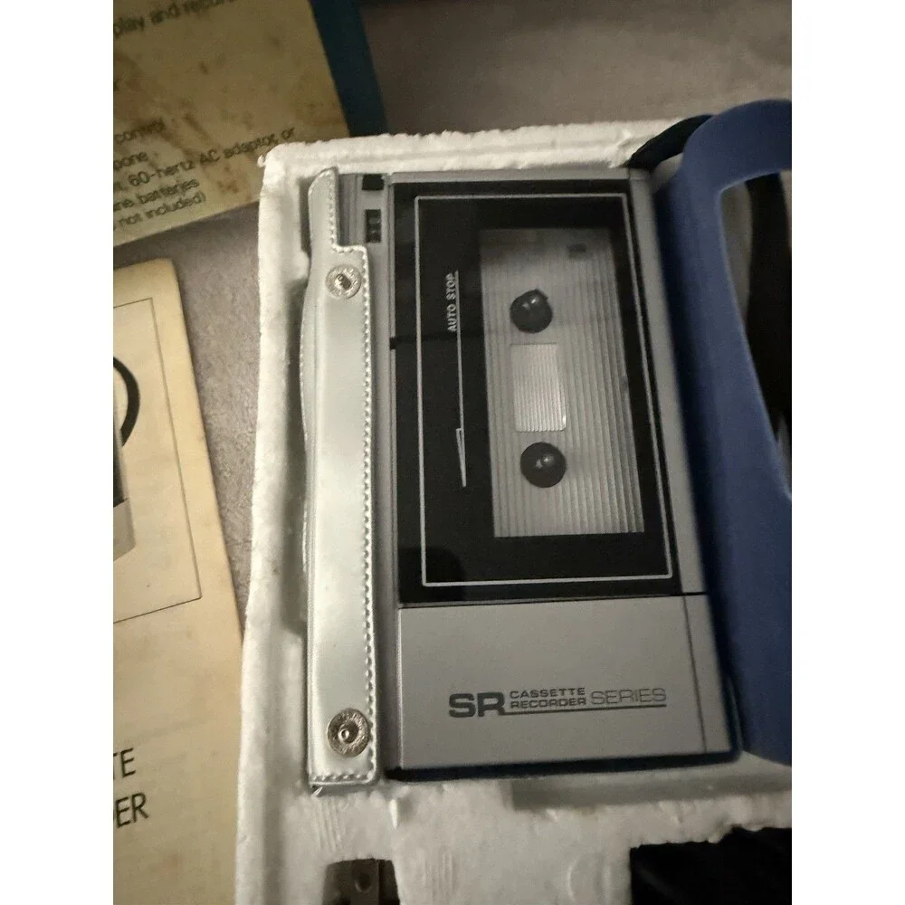 1982 Sears Cassette Player Recorder in Box #57 21741 Excellent Condition - Picture 4 of 8
